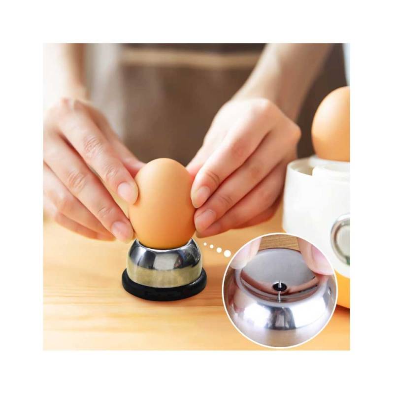 Stainless steel egg perforator