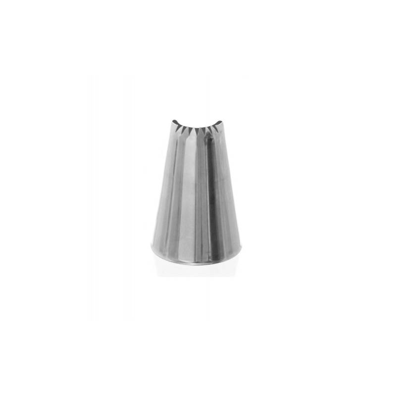 Bocchetta delizia piegata in acciaio inox mm 1,9