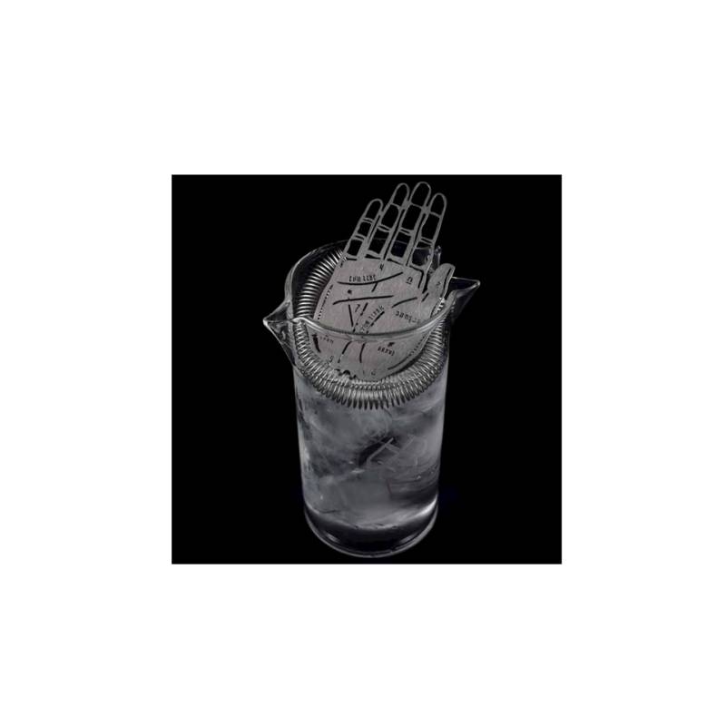 Colino Strainer Palmistry Bottesi in acciaio inox cm 13x9,5