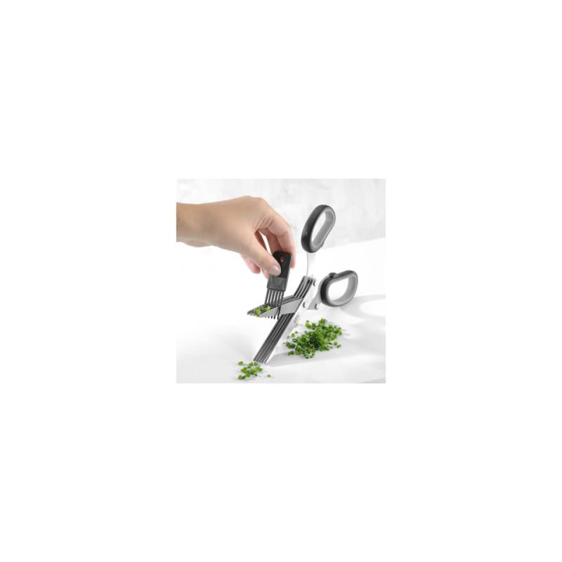 Herb scissors 5 stainless steel blades cm 19.5