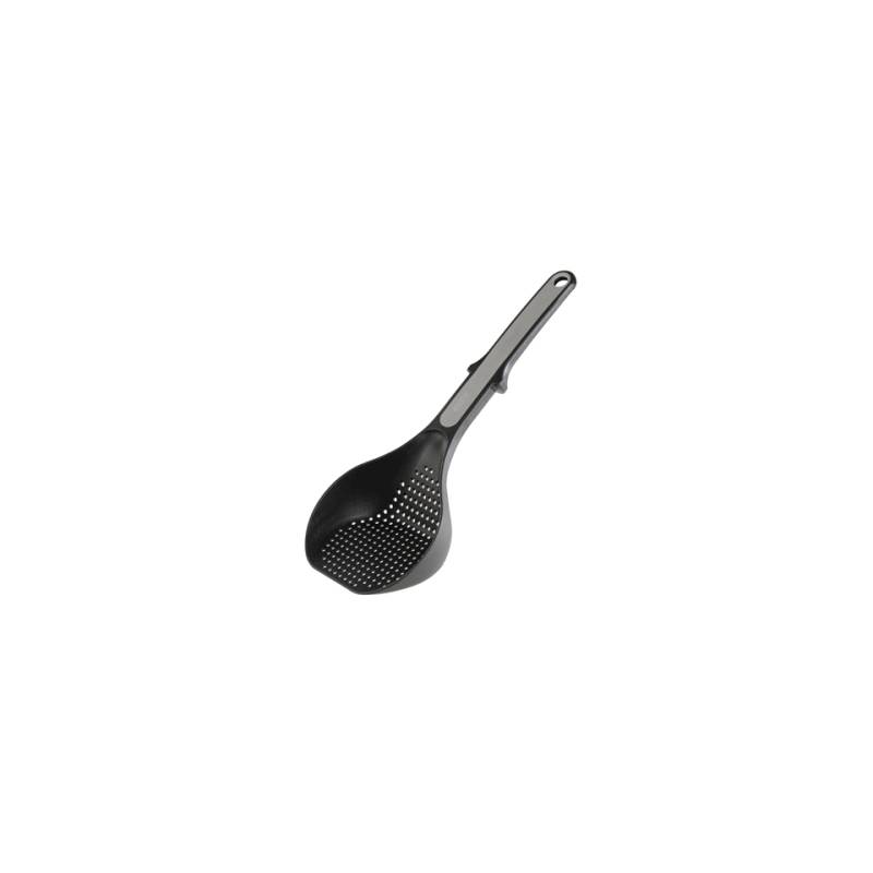 Black nylon perforated ladle cm 33.5x12.5