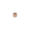 Pineapple shot glass in copper-plated stainless steel cl 8