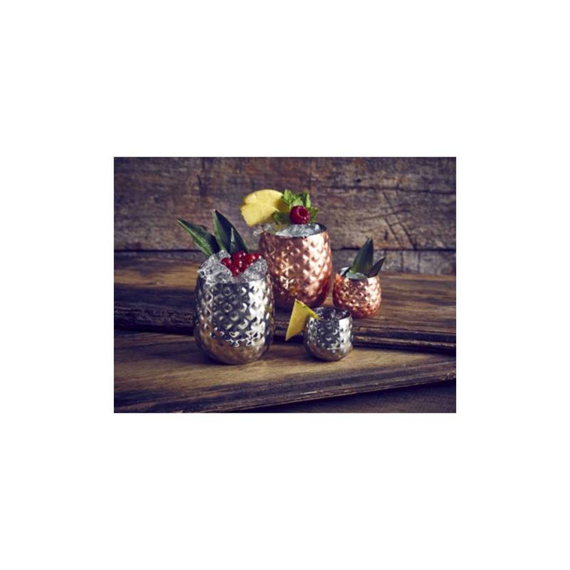 Bicchiere shot Pineapple in acciaio inox cl 8