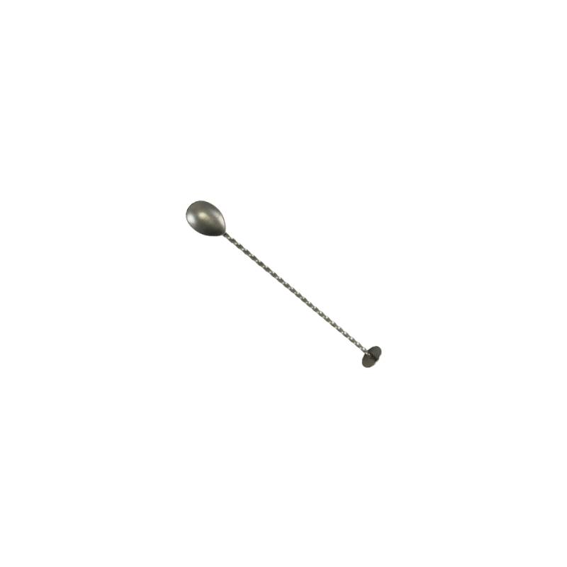 Bar spoon con pestello linea Vintage in acciaio inox anticato cm 27