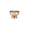 Spumantiera martellata in acciaio inox ramato cm 36x23,5
