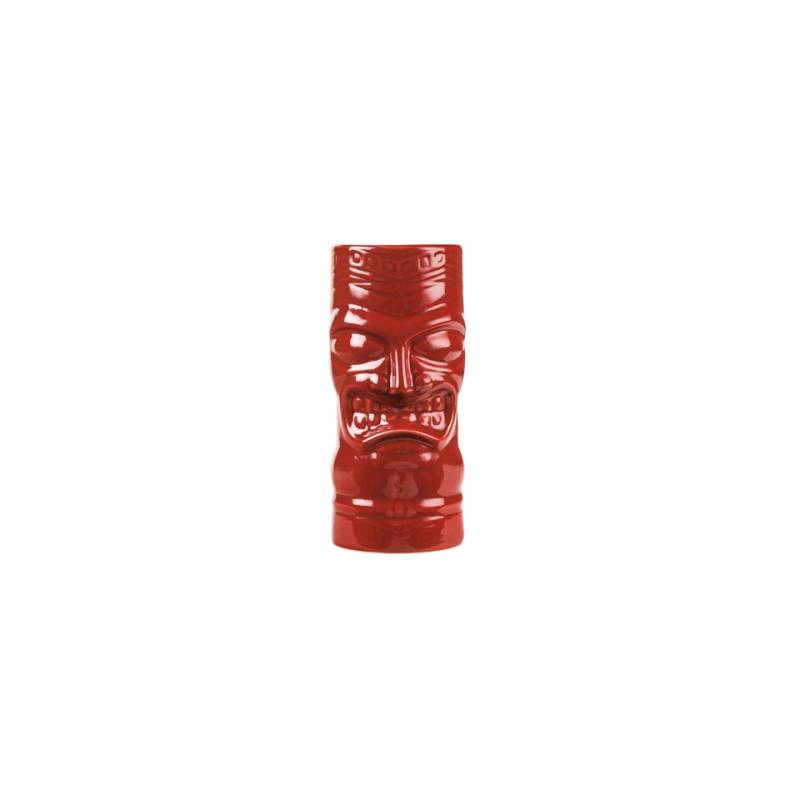 Tiki mug in porcellana rossa cl 59