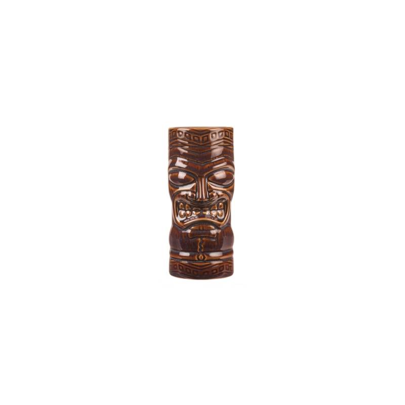 Tiki mug in porcellana marrone cl 59