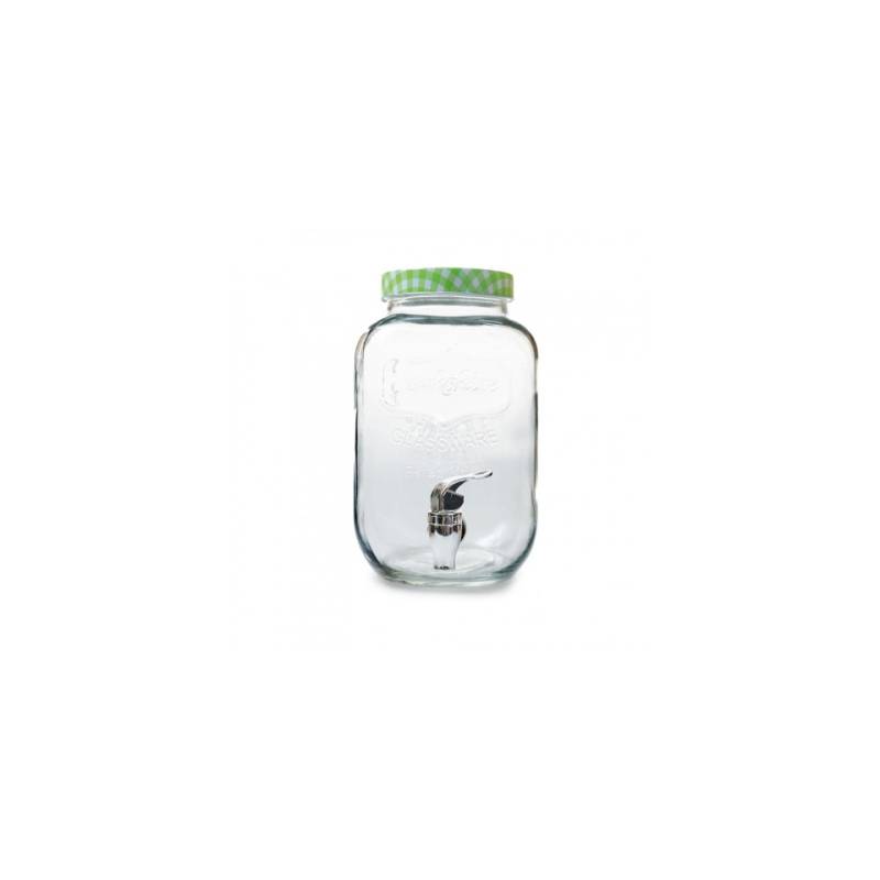 Yorkshire punch barrel vase with glass tap lt 4
