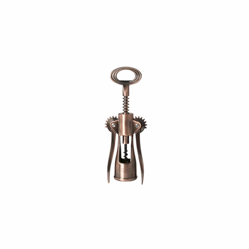 Elite corkscrew opener in copper-plated steel cm 24