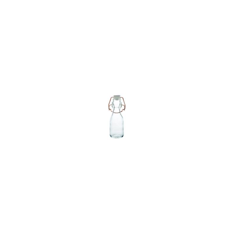 Mini bottle with airtight glass stopper cl 10
