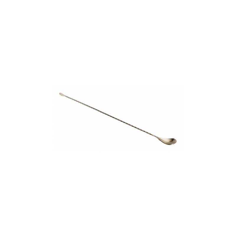 Bar spoon teardrop Antique Brass in acciaio inox ottone cm 45