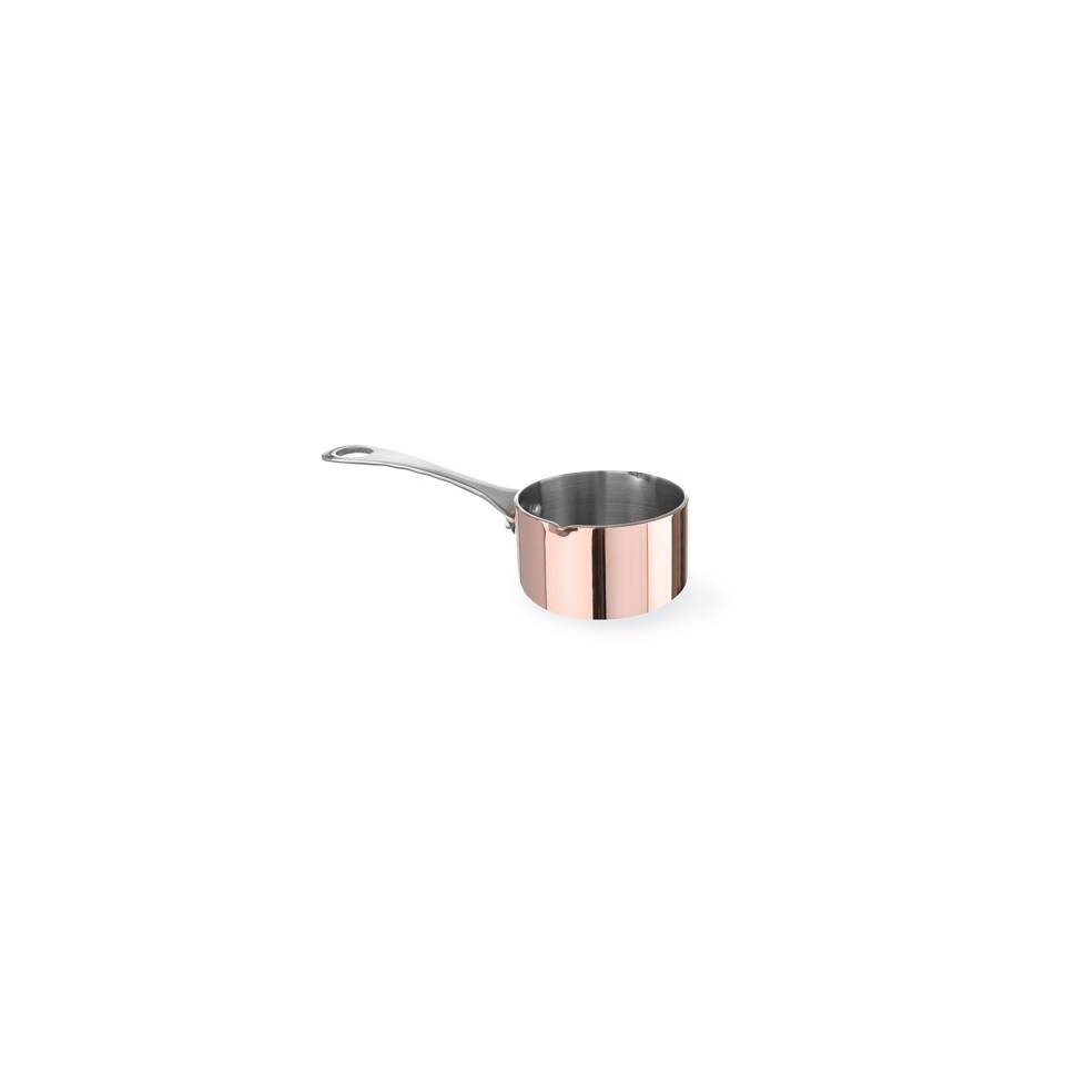 Hendi aluminum steel and copper mini casserole dish 7.5x4.5 cm