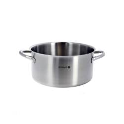 De Buyer Prim'appety induction medium casserole 2 handles stainless steel cm 28