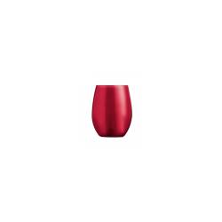 Primarific tumbler in red metallic glass cl 36