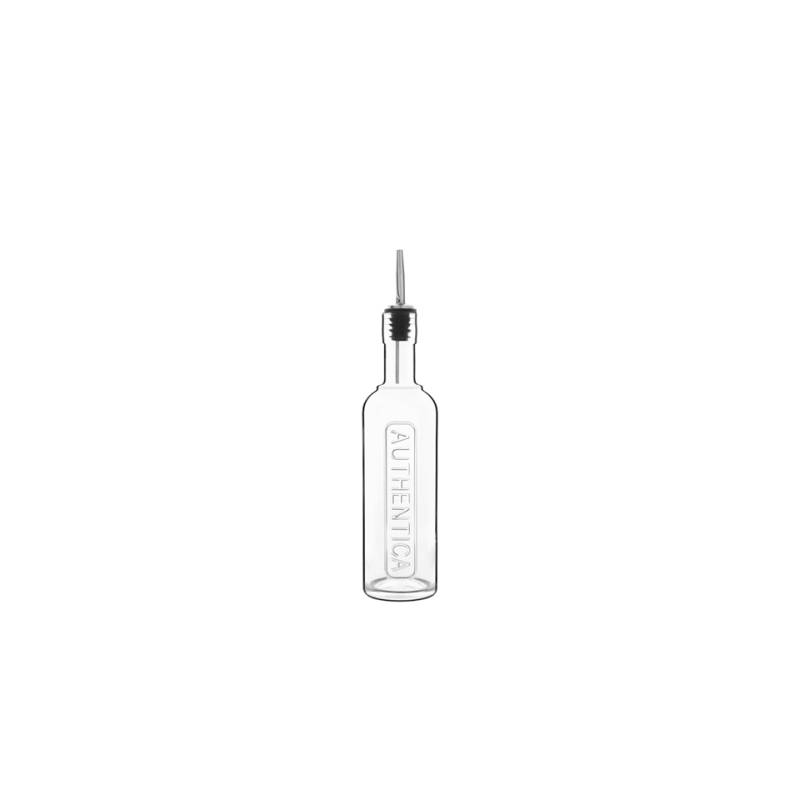 Authentique bouteille en verre Luigi Bormioli avec bouchon cl 50