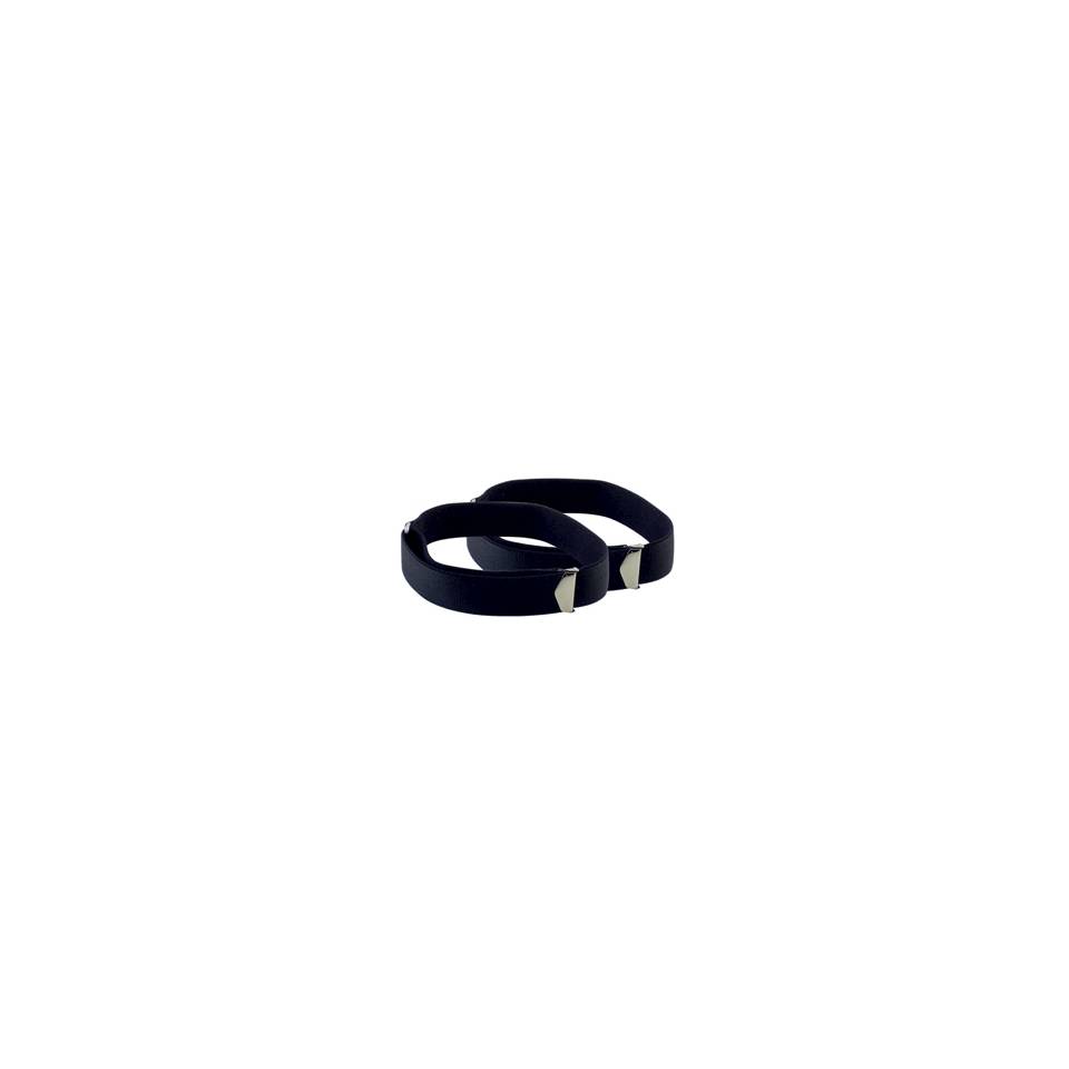 Black elastic sleeve retainer bands