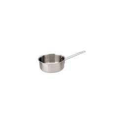 Induction casserole half high single handle stainless steel cm 16 lt 1.5
