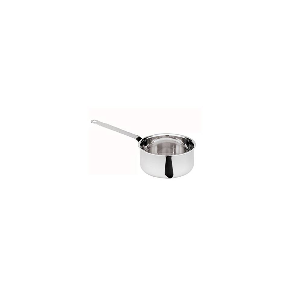 Induction casserole half high one handle stainless steel cm 14 lt 1