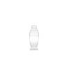 Bicchiere Shaker 3 pezzi 100% Chef in plastica trasparente cl 20