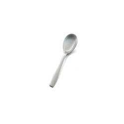 Onze cuillères à café en acier inoxydable sablé cm 15