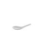 White porcelain tasting spoon 12x4 cm