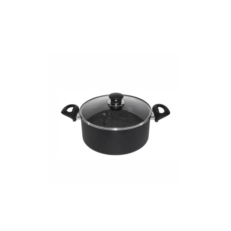 Bologna Granitium induction cooker Ballarini 2 handles cm 20