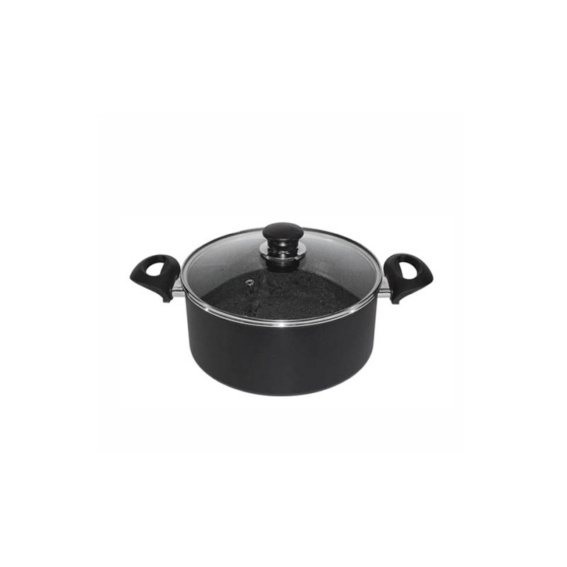 Bologna Granitium induction cooker Ballarini 2 handles cm 24