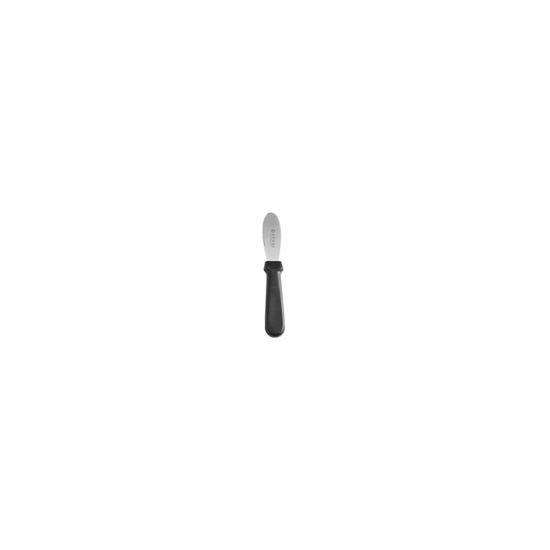 Coltello spalmaburro Hendi in acciaio inox e nylon nero cm 8,5