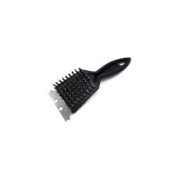 Hendi grill brush with steel and polypropylene scraper