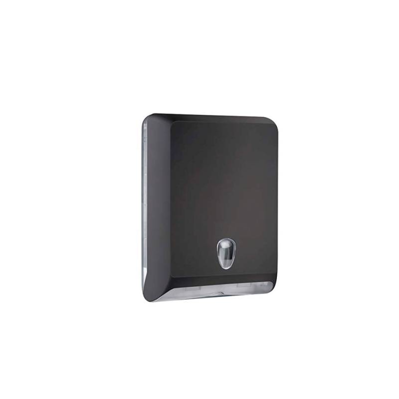 Black plastic paper towel dispenser cm 40x29x13