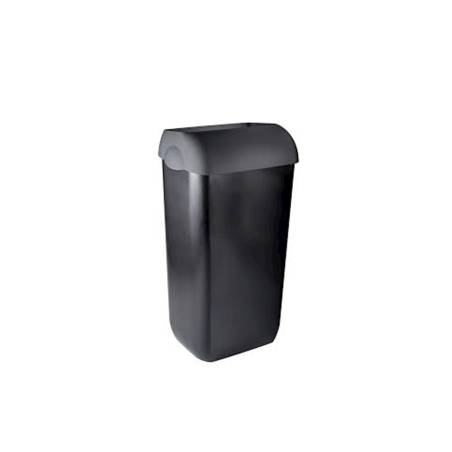 Black polypropylene garbage disposal lid
