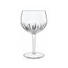 Gin Tonic Spanish Mixology Luigi Bormioli goblet in decorated glass cl 80
