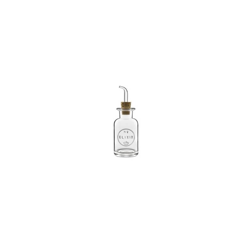 Elixir N.2 oil/vinegar Luigi Bormioli bottle in glass with stopper cl 10