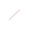 Shiny copper plated biodegradable paper straws cm 20x0.6