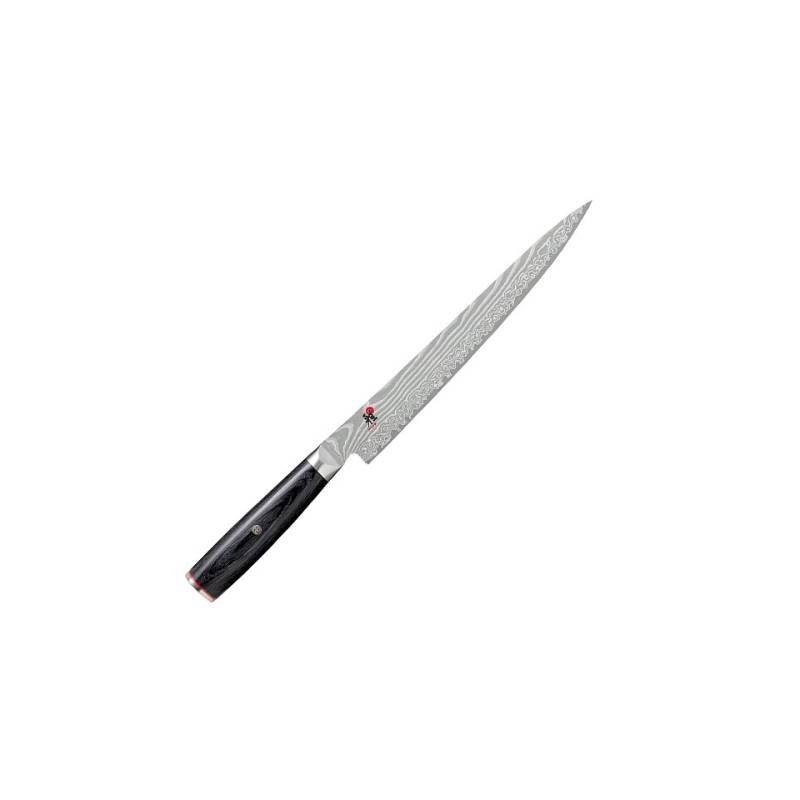 Japanese Sujihiki Sashimi Miyabi Slicing Knife in Damascus Steel cm 24
