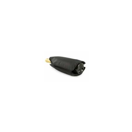 Fascia termica raffreddavino in nylon nero e gel cm 23,5x15,5