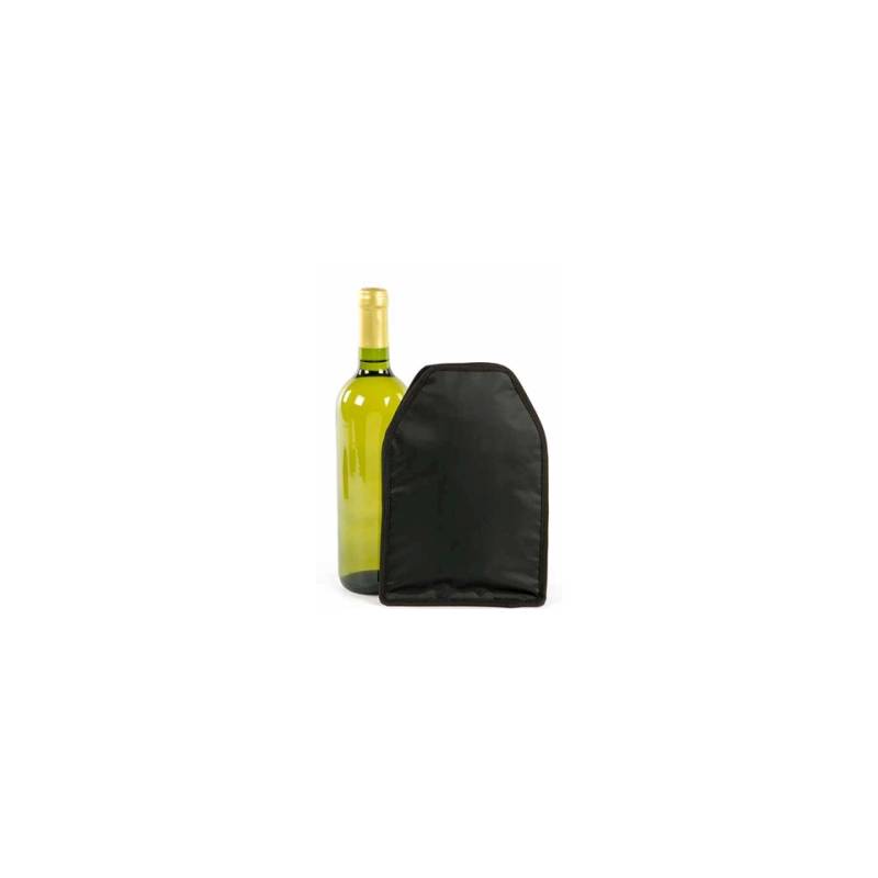 Banda refrigerante de nailon negro y gel 23,5x15,5 cm