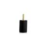 Black polyester and gel cooler thermic band cm 21x16