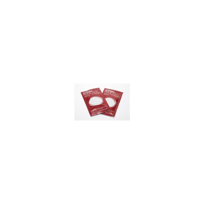 Disposable stain remover wipes 6x10 cm