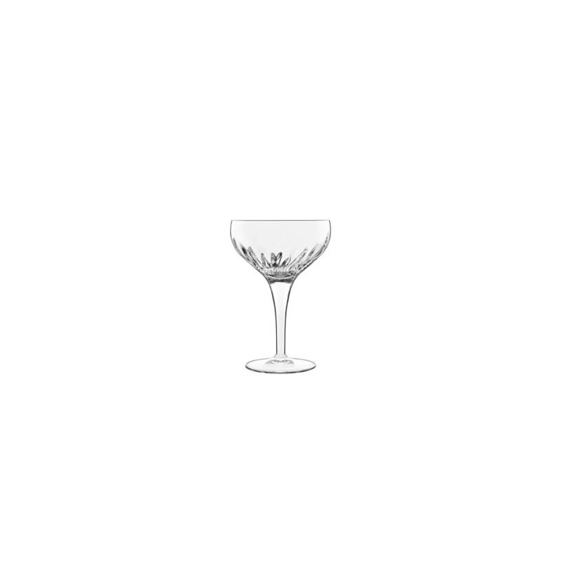 Coppa Champagne Mixology Luigi Bormioli in vetro decorato cl 22,5