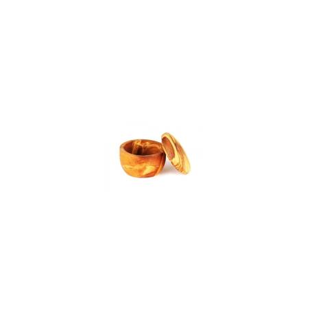Porte-épices en bois d'olivier naturel 5x7 cm