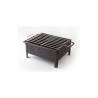 Mini barbecue 100% Chef in acciaio inox cm 25x20x13