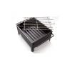 Mini barbecue 100% Chef in acciaio inox cm 25x20x13