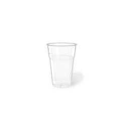 Transparent PET disposable beverage glass cl 57.5