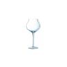 Macaron Fascination goblet in clear glass cl 60