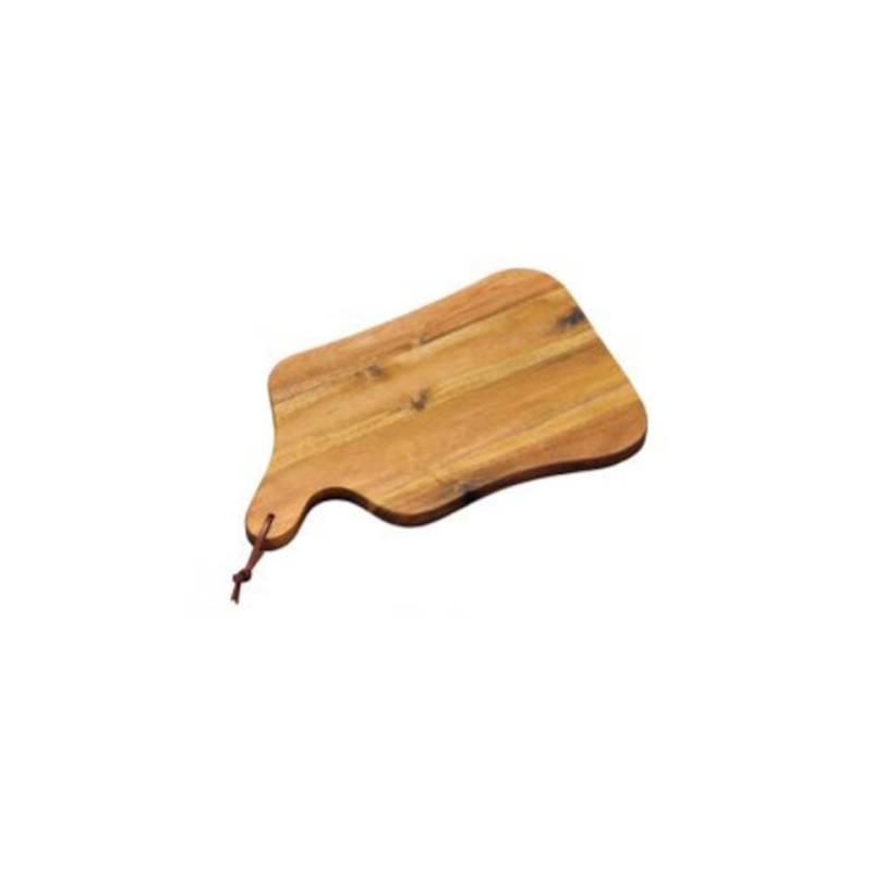 Rectangular cutting board with acacia wood handle cm 35x22x1.8