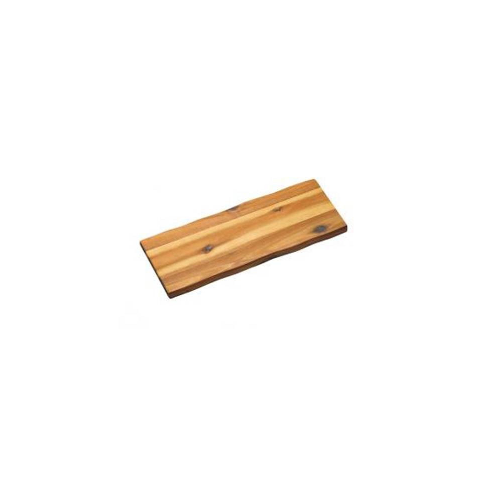 Rectangular acacia wood cutting board cm 38X14.5X1.5