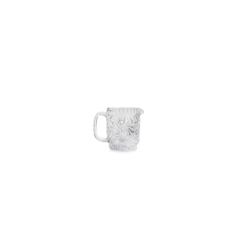 Pot à lait vintage Glaske en verre décoré cl 21
