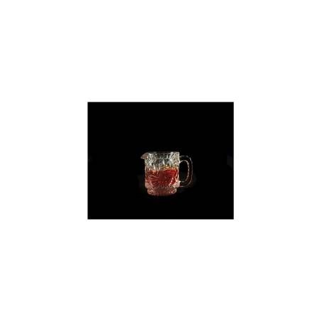Vintage Glaske Milchkännchen in dekoriertem Glas cl 21