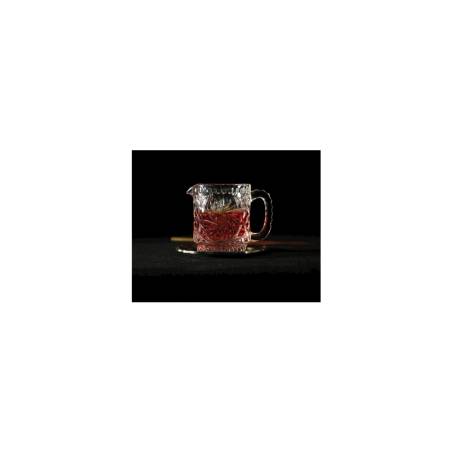 Pot à lait vintage Glaske en verre décoré cl 21
